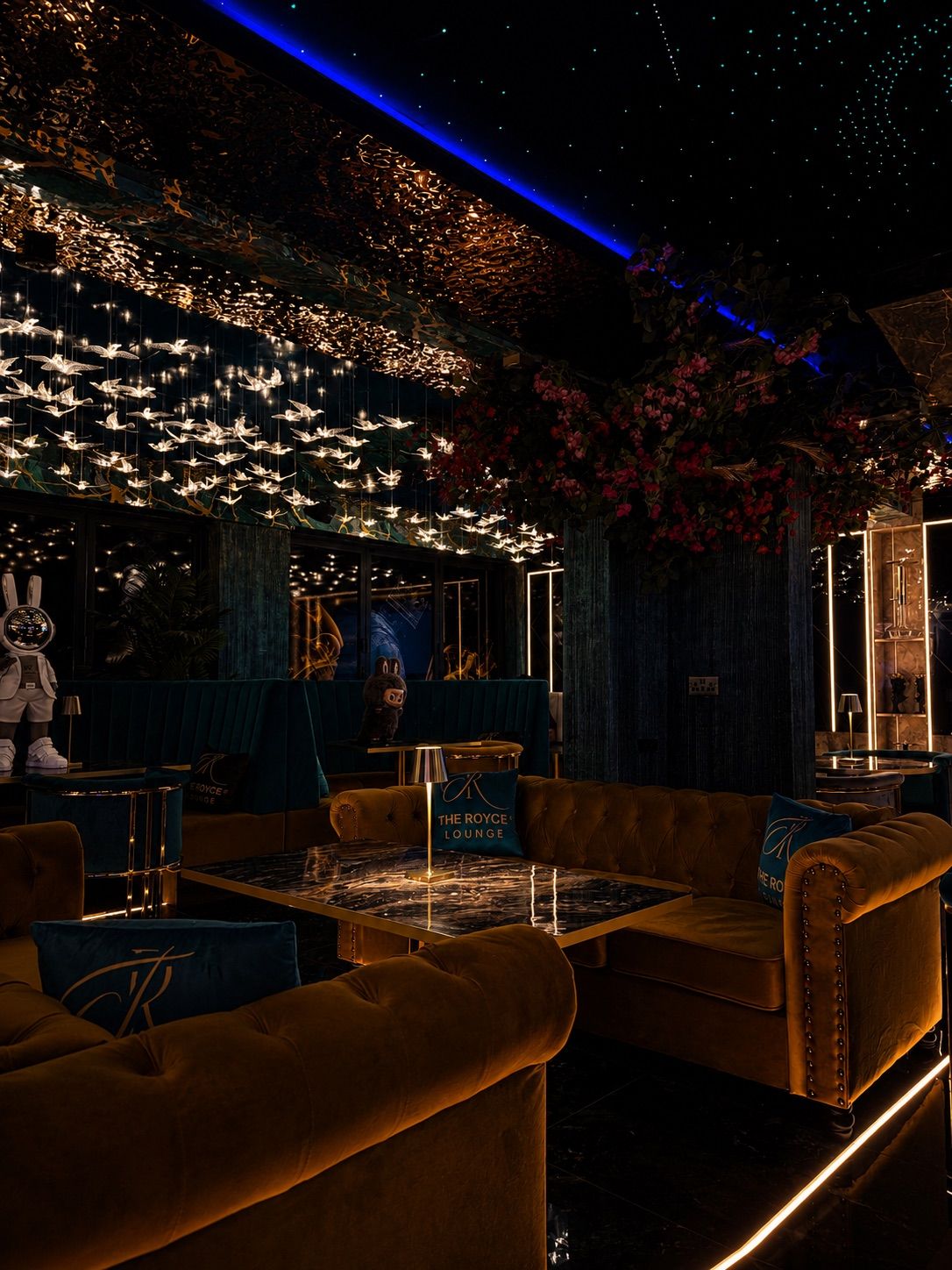 The Royce lounge interior