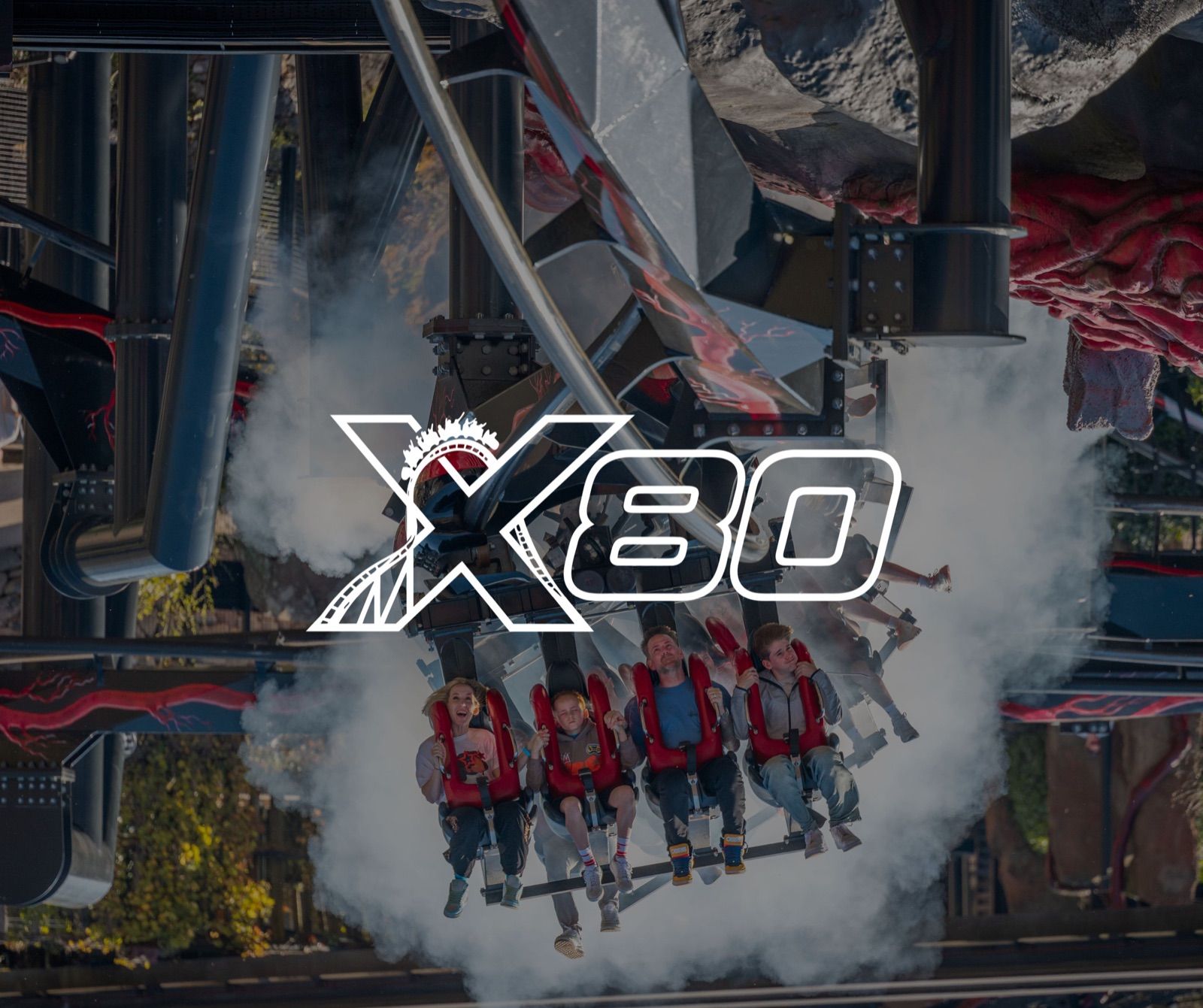 The X80 launch post at Alton Towers